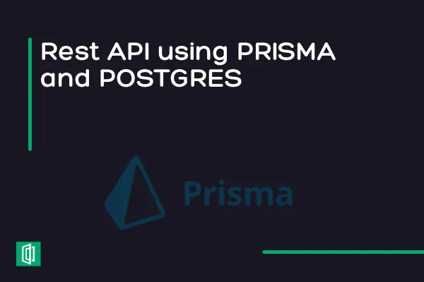 API With Prisma and Node.js image